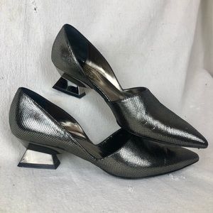 Giorgio Armani Futuristic Geometric Pumps